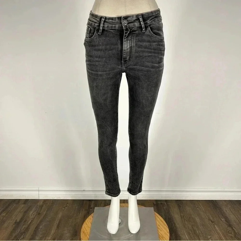 ❤️ Sherman Morgan faded black gray slim Jeans 9/29
